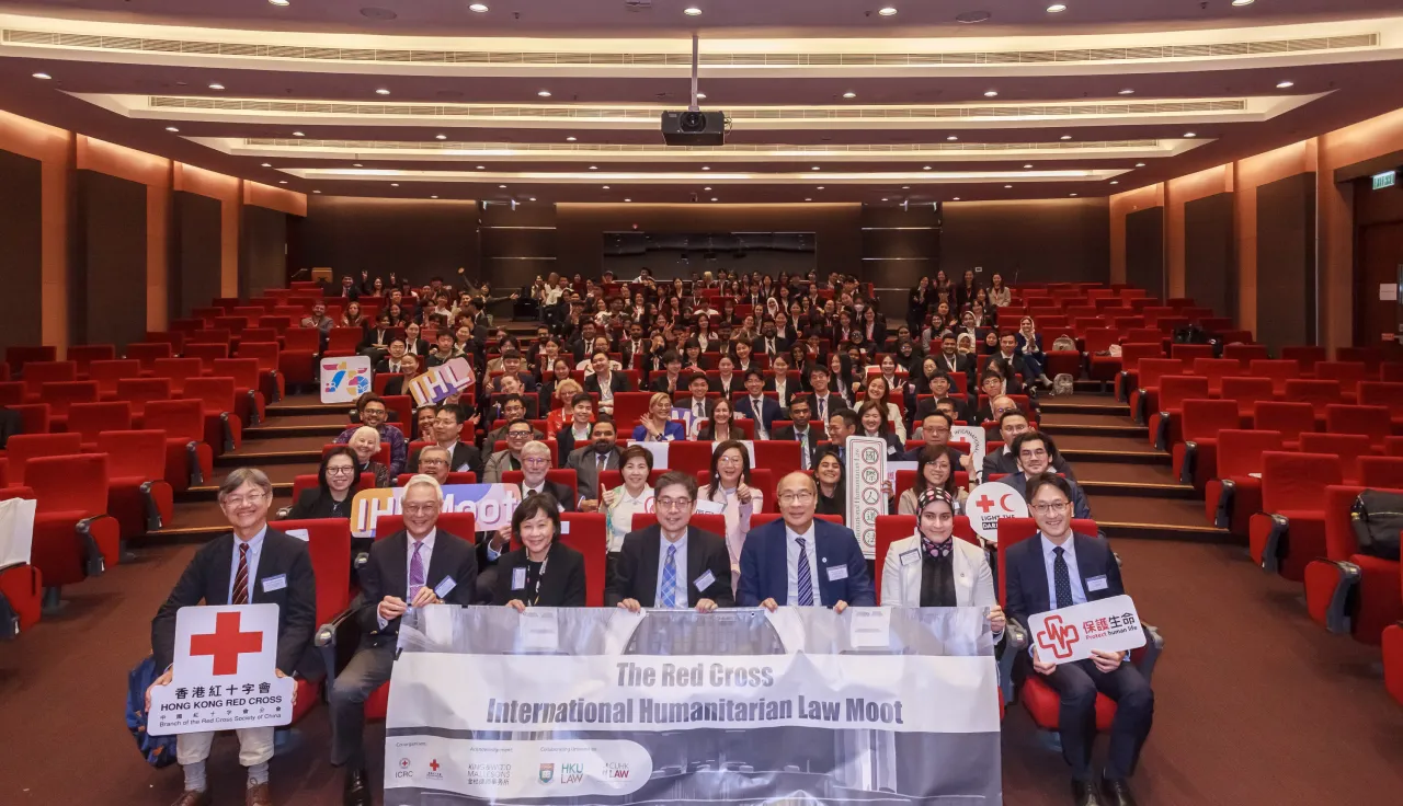 6.	The 23rd Red Cross International Humanitarian Law Moot (Asia-Pacific Region) concluded successfully at the awards ceremony. 