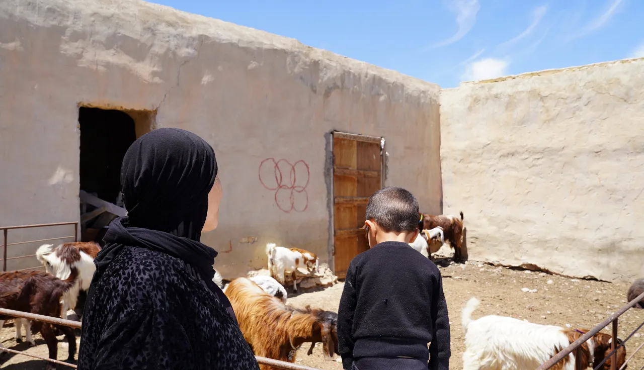 Family of missing with her grandson