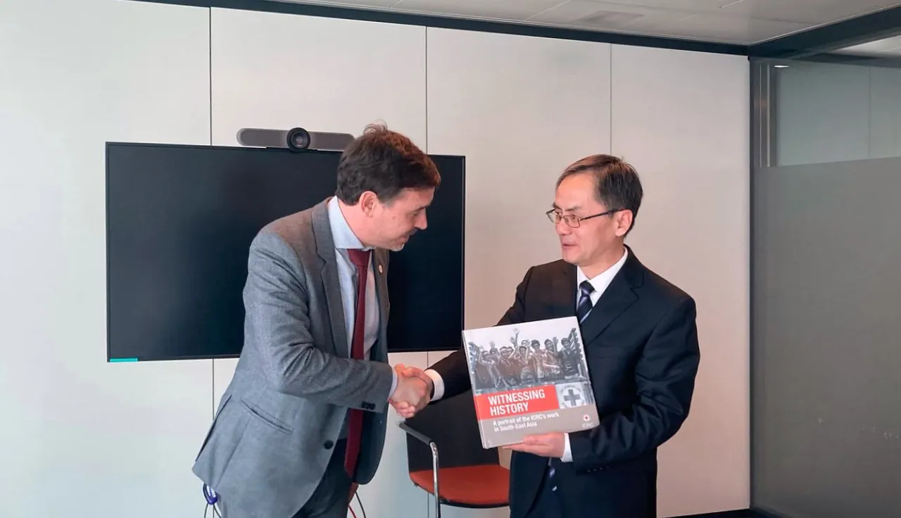 应急管理部访问红十字国际委员会总部