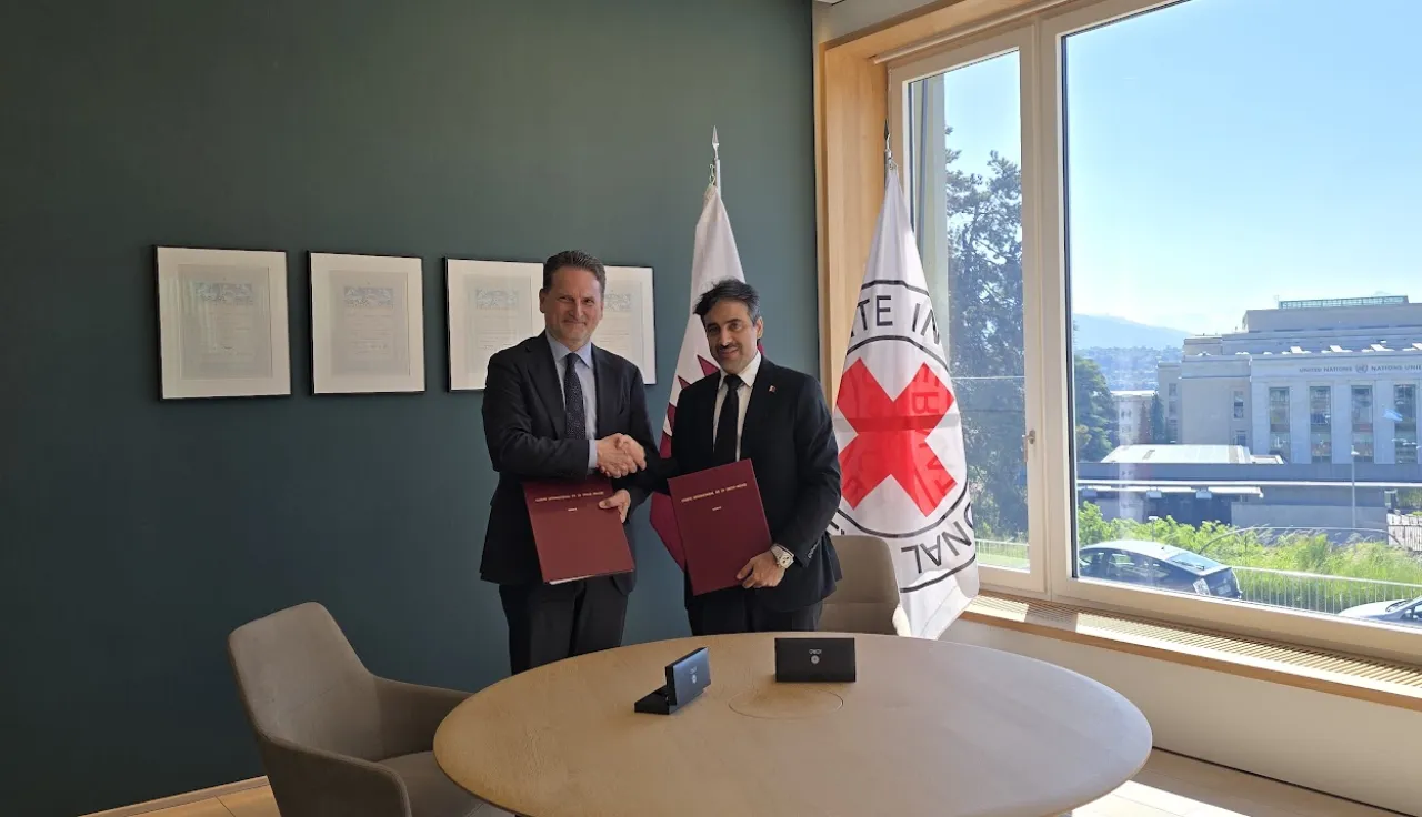 QFFD and ICRC Sign Agreement to Support Core Humanitarian Operations