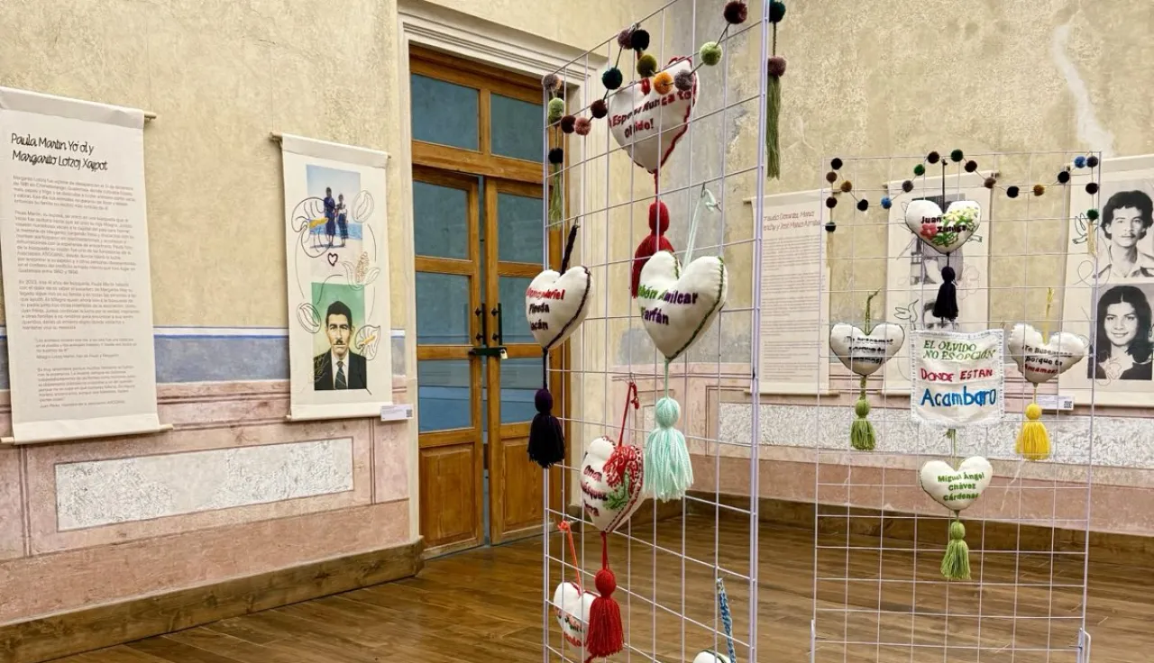 Exhibición museográfica Tejer Memoria en Chiapas 