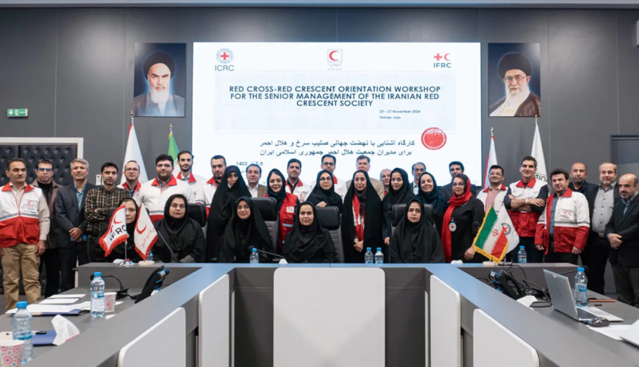 Iran Red Cross & Red Crescent Movement workshop for IRCS