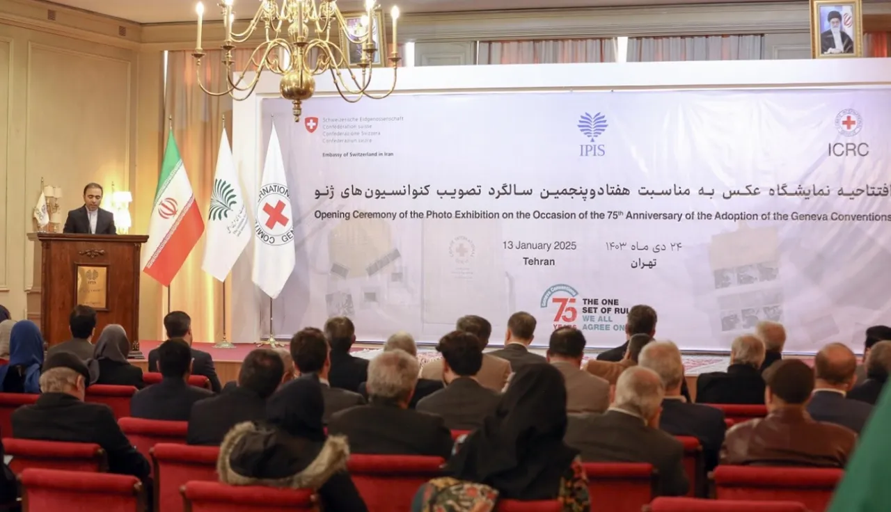 Iran photo exhibition in commemoration of the 75th anniversary of the Geneva Conventions