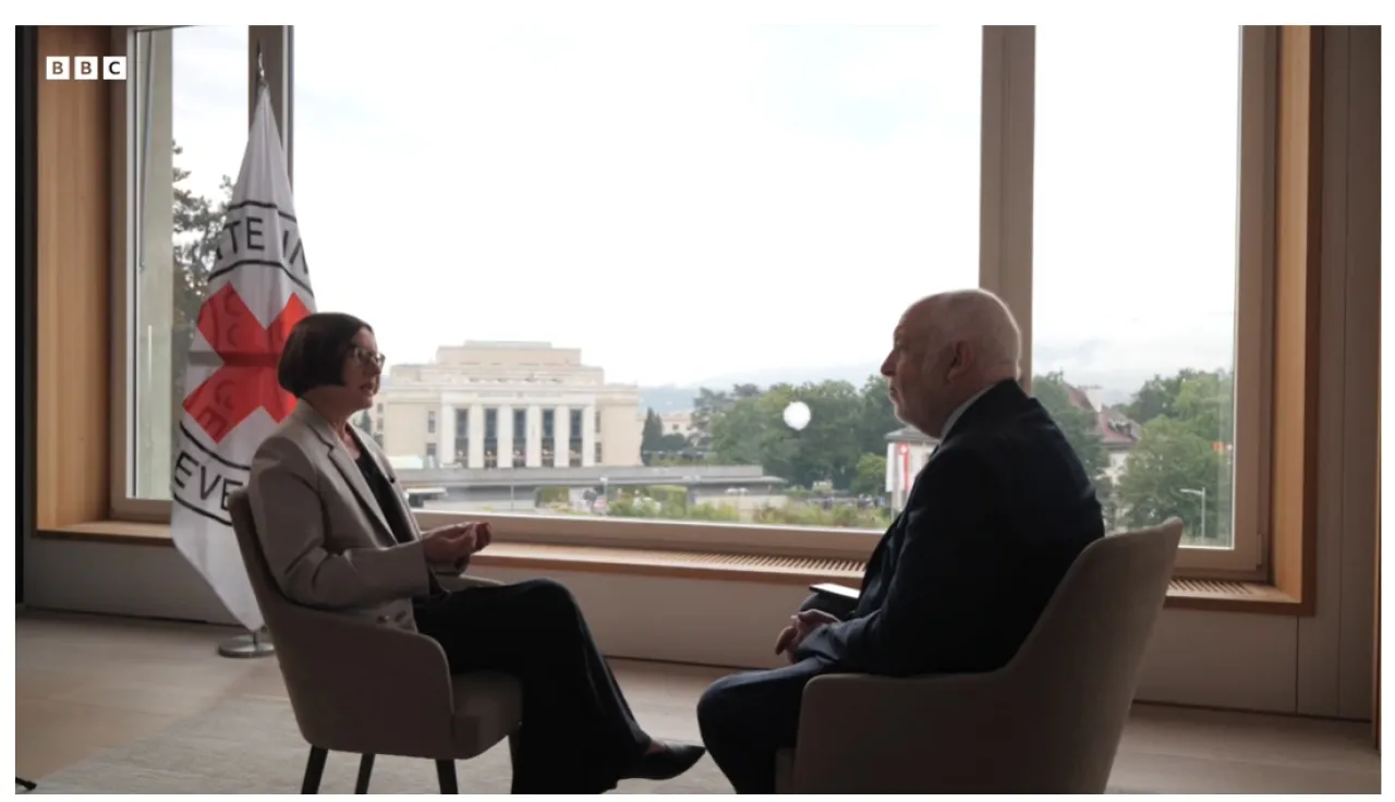 Spoljaric icrc bbc interview gaza