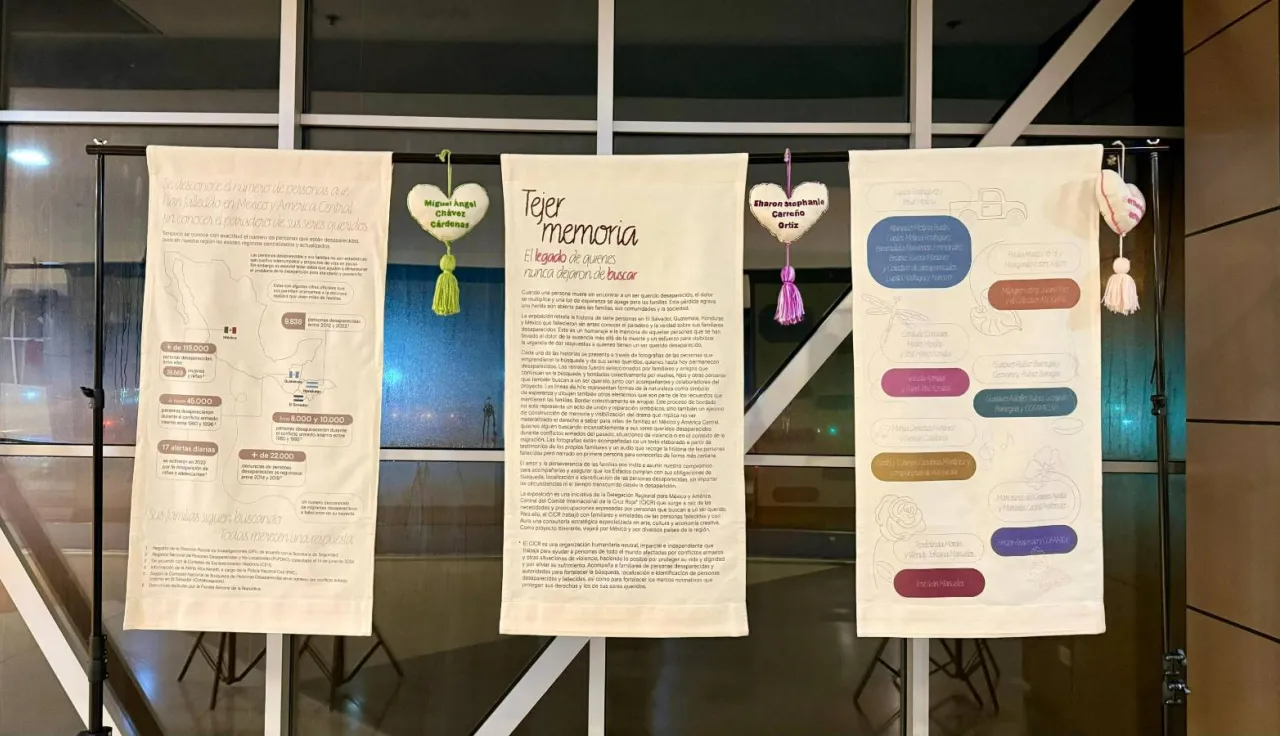 Exposición Tejer Memoria en Panamá 