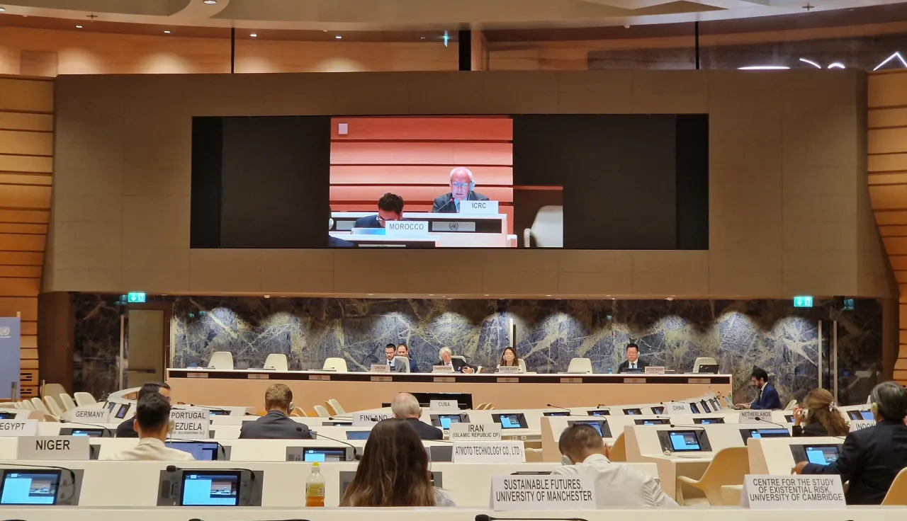 Statement delivered by Laurent Gisel to the Open-ended Working Group on the Prevention of an Arms Race in Outer Space in All Its Aspects.