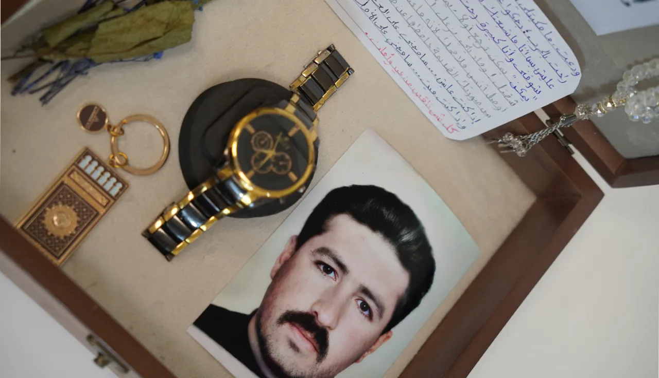 Belongings of a missing person