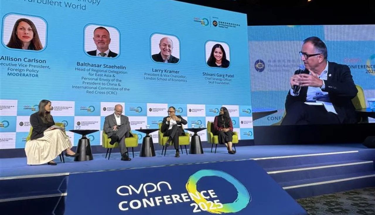 红十字国际委员会东亚地区代表处主任史德林应邀出席于香港举办的2025年亚洲公益创投网络全球大会。