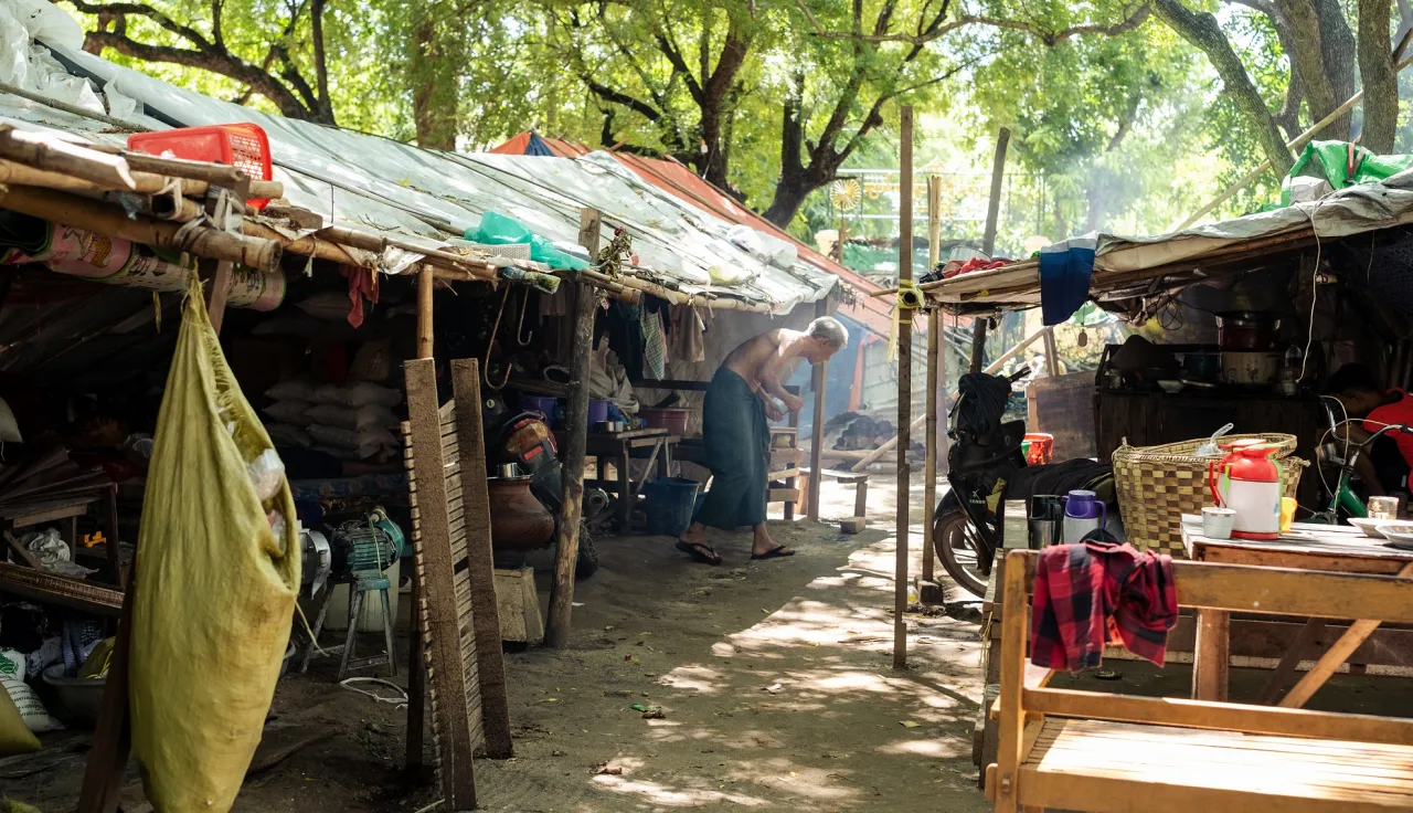 Six months after the March 28 earthquake, thousands of displaced families in Sagaing and Mandalay continue to live in fragile shelters with limited access to safe water, sanitation, and hygiene.