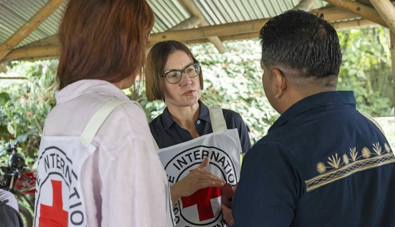 President Mirjana Spolraric in Colombia