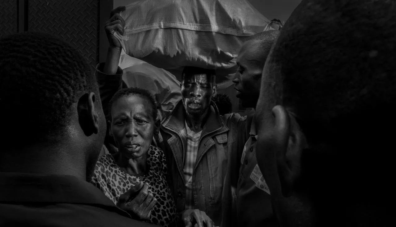 Part of some 1,200 households of returnees the ICRC assisted in Kuajok, Warrap State in September with essential household items. 