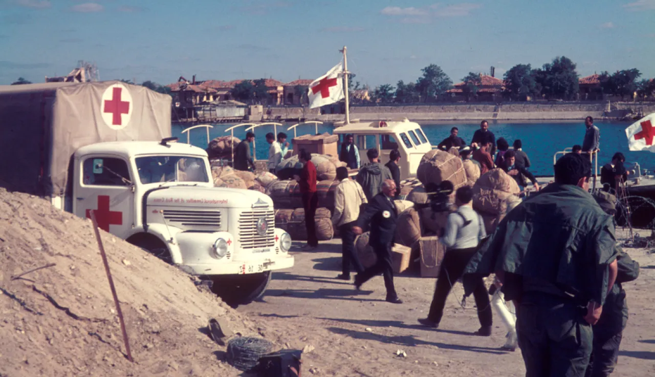 ICRC operations in 1973 conflict