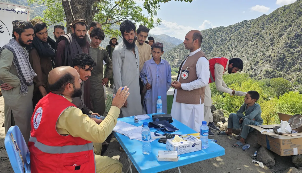 ICRC in action 
