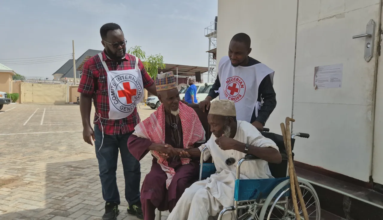 73 years old Baba Garba Usman reunited with his family in Gilsume Community, Bursari LGA, Yobe State