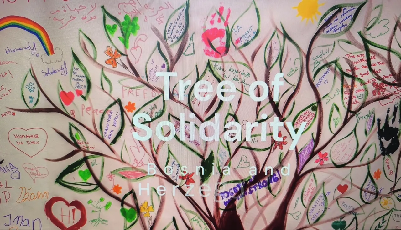 Honoring humanitarian workers: The Tree of Solidarity