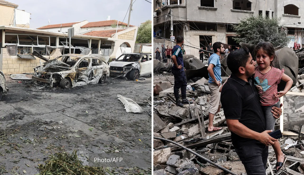 In Gaza, ICRC staff have been working relentlessly since the escalation of the armed conflict to provide much needed relief.