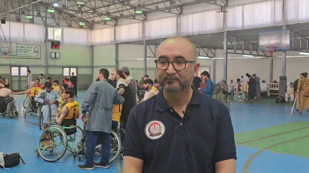 Afghanistan Wheelchair Basketball Coach