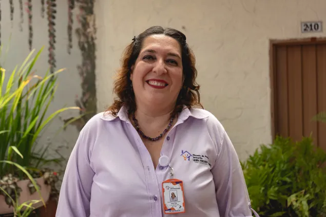 Retrato de una mujer.