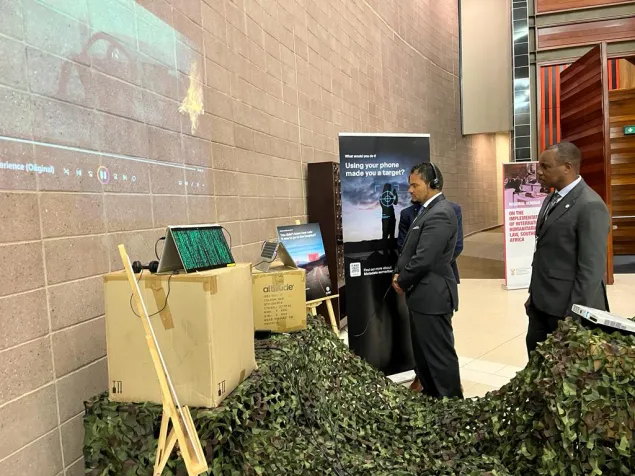 Deputy Minister, Alvin Botes watching the digital dilemas