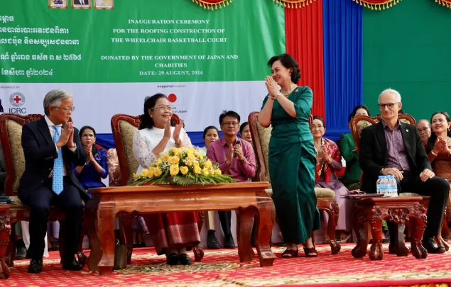 Her Royal Highness Princess Sisowath Kanthireth of Cambodia. Stephen Rae/ICRC
