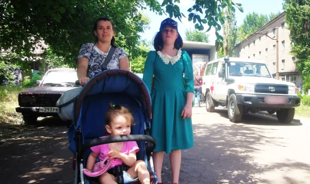 Nadezhda and her daughters