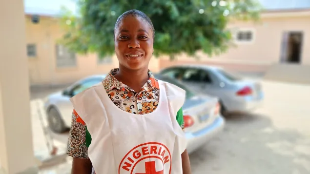 Racheal Yohanna, Nigerian Red Cross Society volunteer