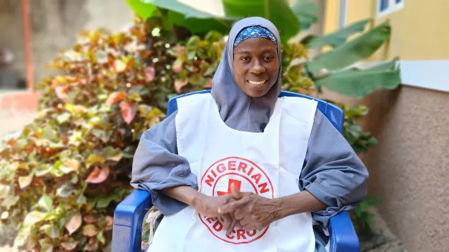 Zainab Musa Sheriff, Nigerian Red Cross Society volunteer