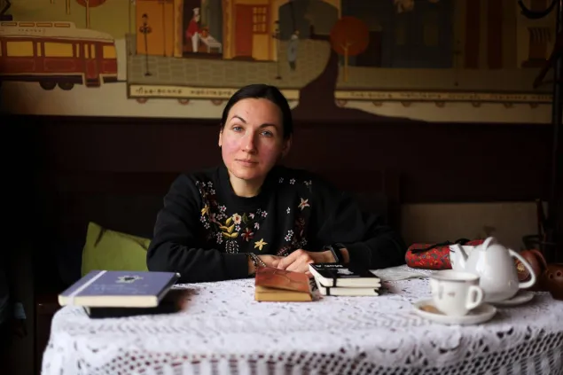 Marina está esperando la respuesta acerca del paradero de su esposo Mykola