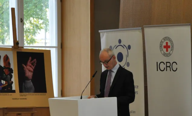 ICRC VP makes speech
