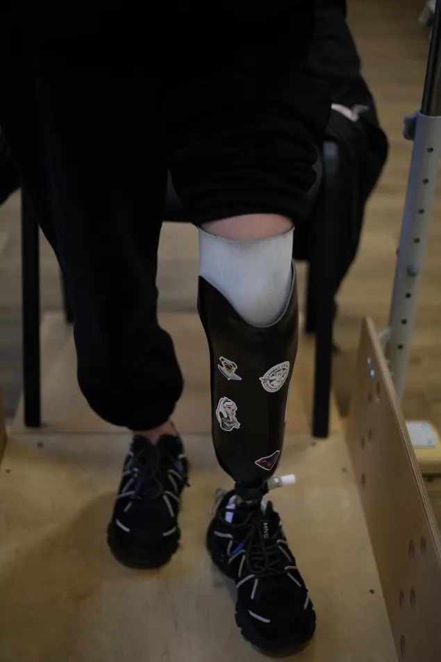 ICRC physical rehabilitation project in Kharkiv
