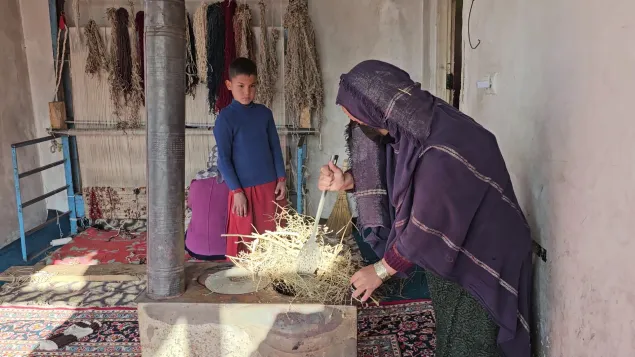 During winter, many Afghan families face an impossible choice: heat or eat