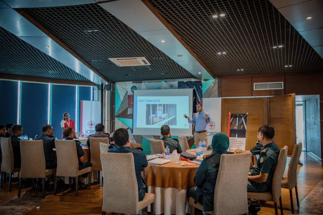 Training in classroom setting