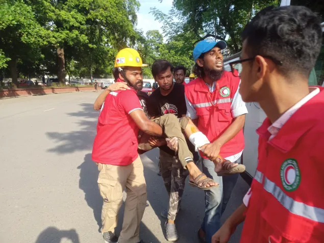 First aid and ambulance services in Bangladesh