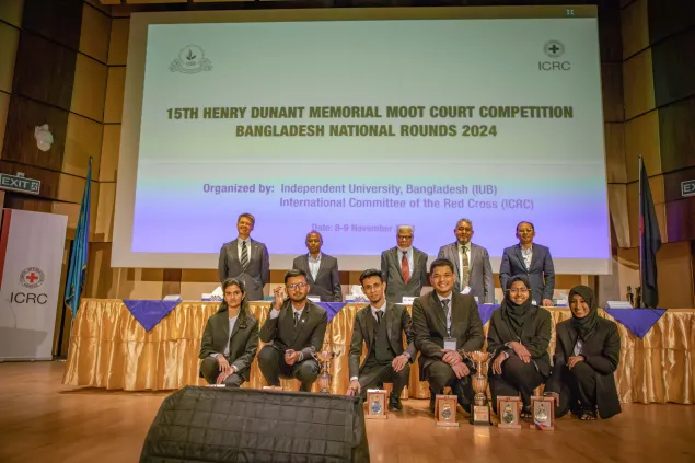 Promoting principles of IHL through moot court