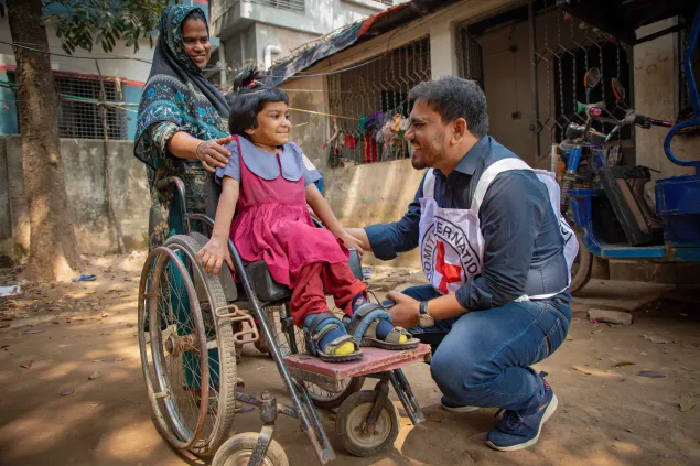 Supporting people with disabilities in Bangladesh