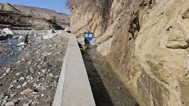 An irrigation canal was repaired and upgraded for the Gerikhil community in Nangarhar Province. The community used to struggle with seasonal floods, economic instability and food shortages, which was worsened by the effects of decades of armed conflict. 