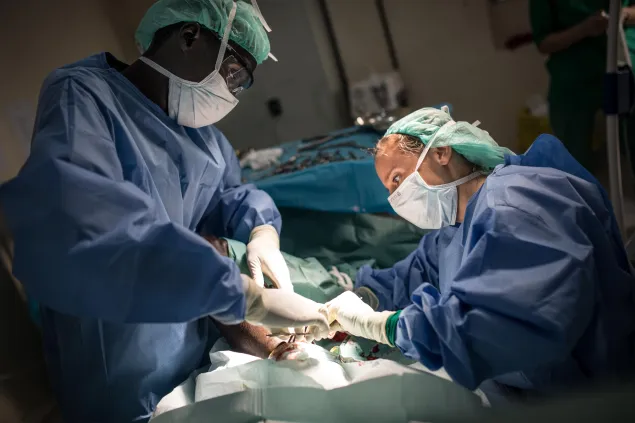 ICRC Surgical teams in South Sudan
