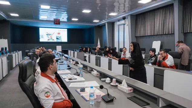 Iran Red Cross & Red Crescent Movement workshop for IRCS