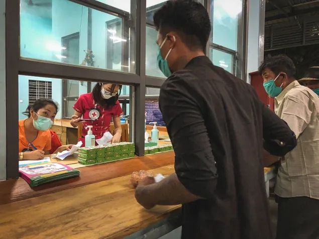 ICRC Myanmar's work in helping detainees