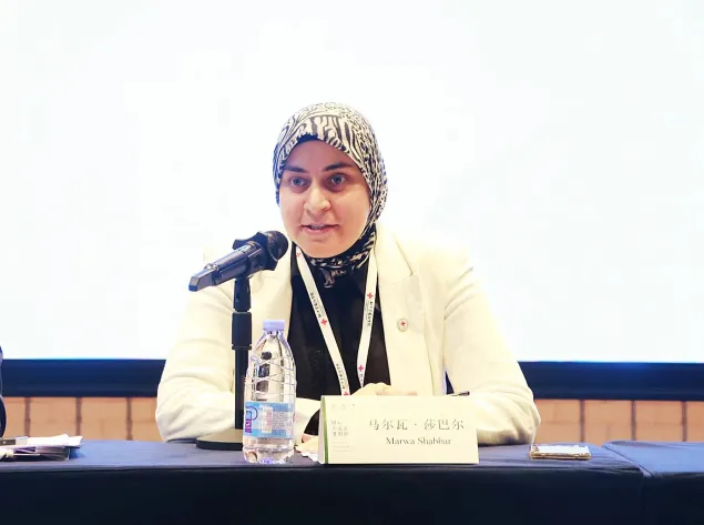 红十字国际委员会东亚地区代表处法律部主管马尔瓦·莎巴尔