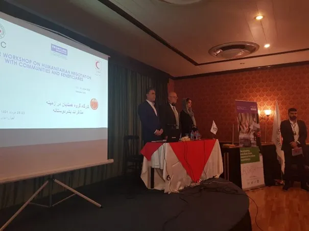 Humanitarian Negotiation workshop in Tehran, Iran