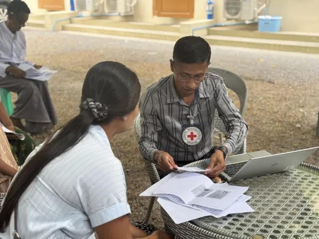 Protection team met with the Family Visit Program and SRH beneficiaries from Sagaing township.