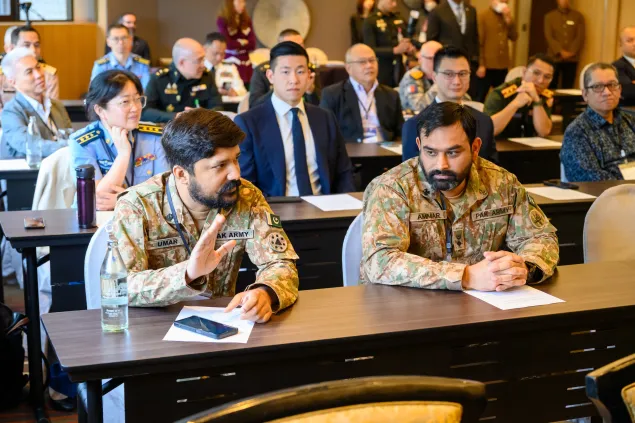 Senior military officials and civilian experts from 18 Asia-Pacific countries, including Thailand, Malaysia, Indonesia, and China, engaged in discussions on AI, cyber operations, autonomous weapons and space warfare at the symposium.