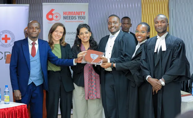The runners' up  team from Cavendish University