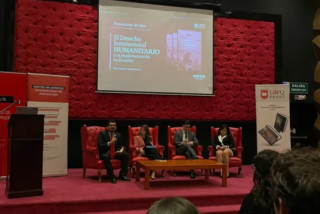 Ponencia sobre la presentación de un libro.