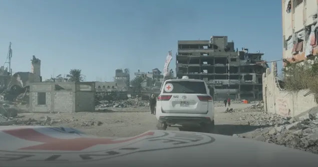 Gaza-AV-News-ICRC-Vehicle