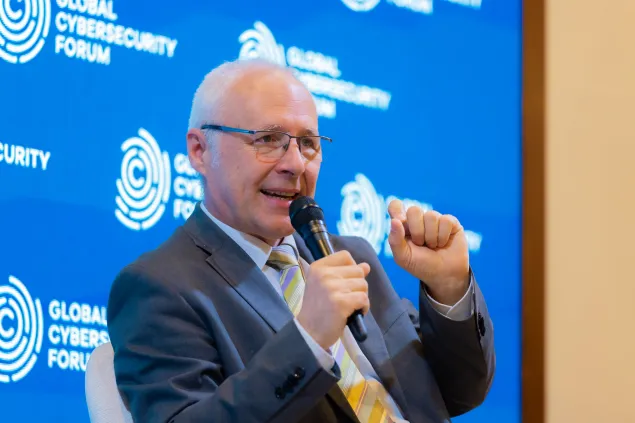 ICRC's Laurent Gisel at GCF 2025