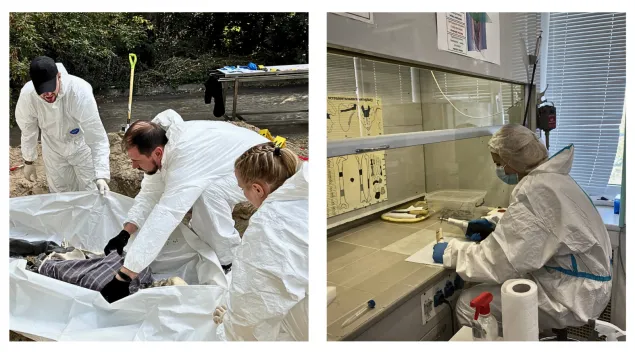 ICRC Ukraine forensics