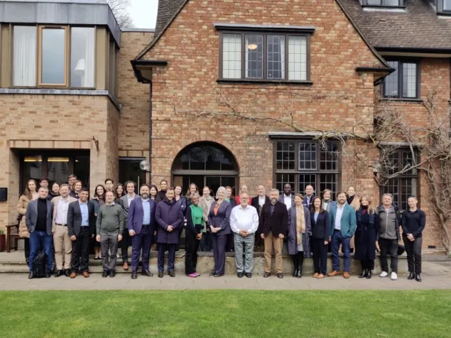 Workshop participants for the publication of the book, Data Protection in Humanitarian Action. 