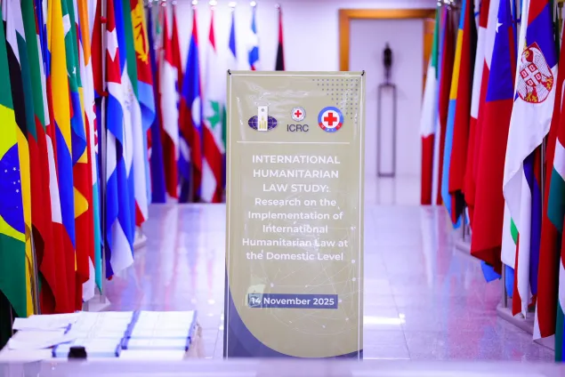 Launch event of the study on implementation of IHL in Mongolia